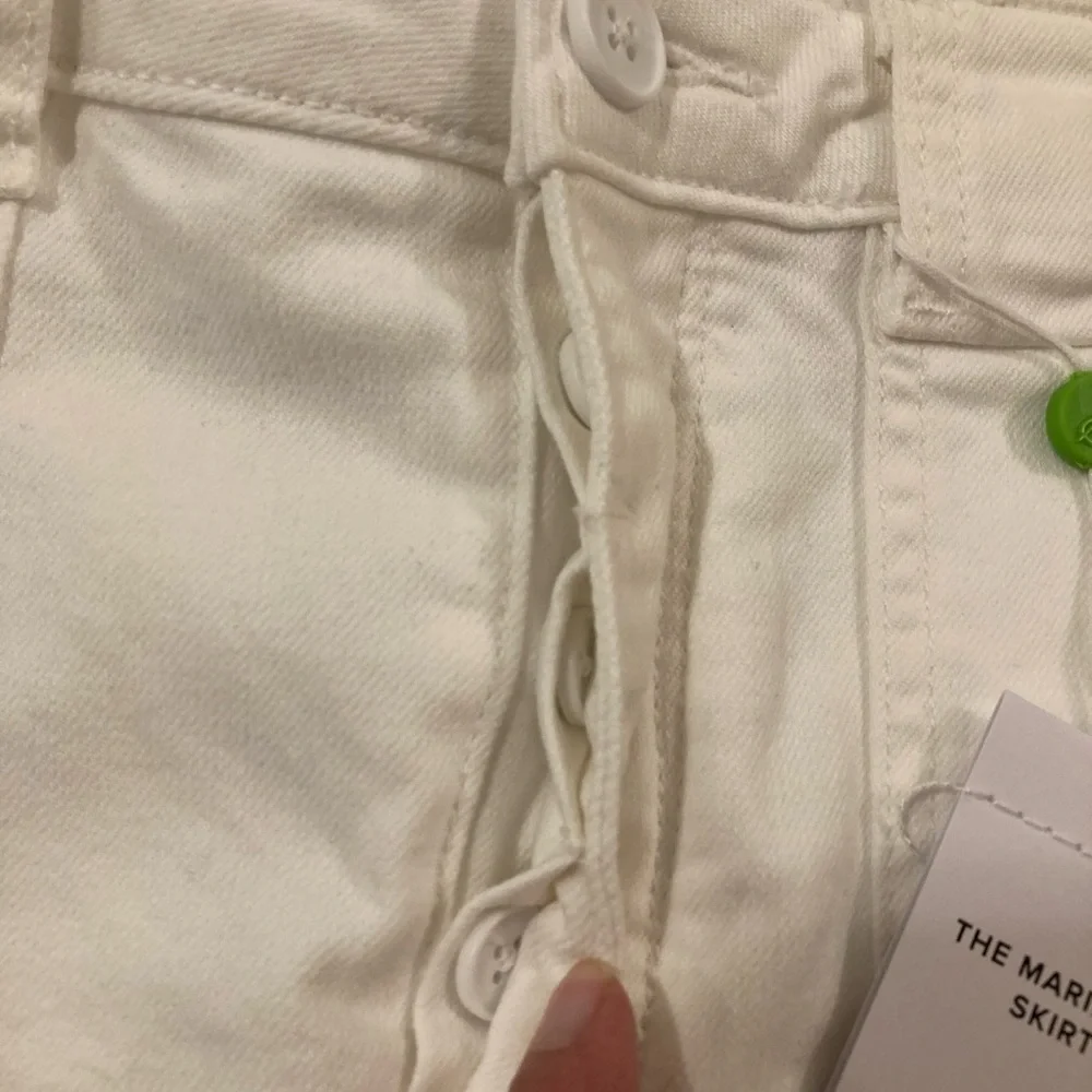 Sam Edelman The Maribelle Skirt White Denim Size 4/27